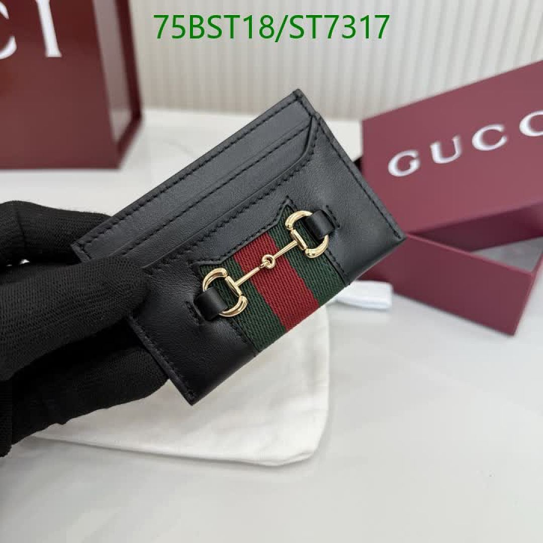 Gucci-Wallet Mirror Quality Code: ST7317 $: 75USD