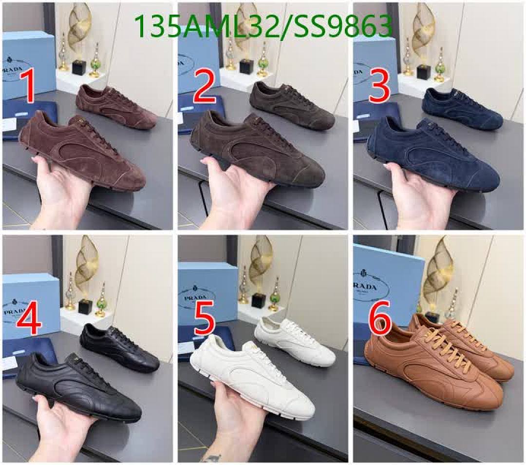 Prada-Men shoes Code: SS9863 $: 135USD