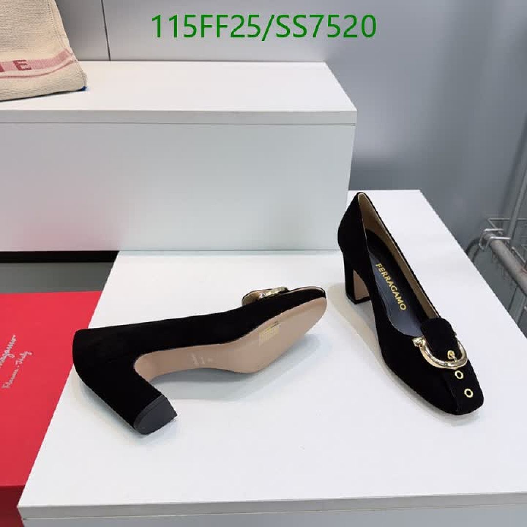 Ferragamo-Women Shoes Code: SS7520 $: 115USD