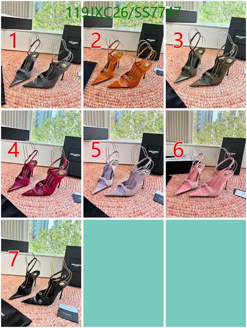 YSL-Women Shoes Code: SS7747 $: 119USD