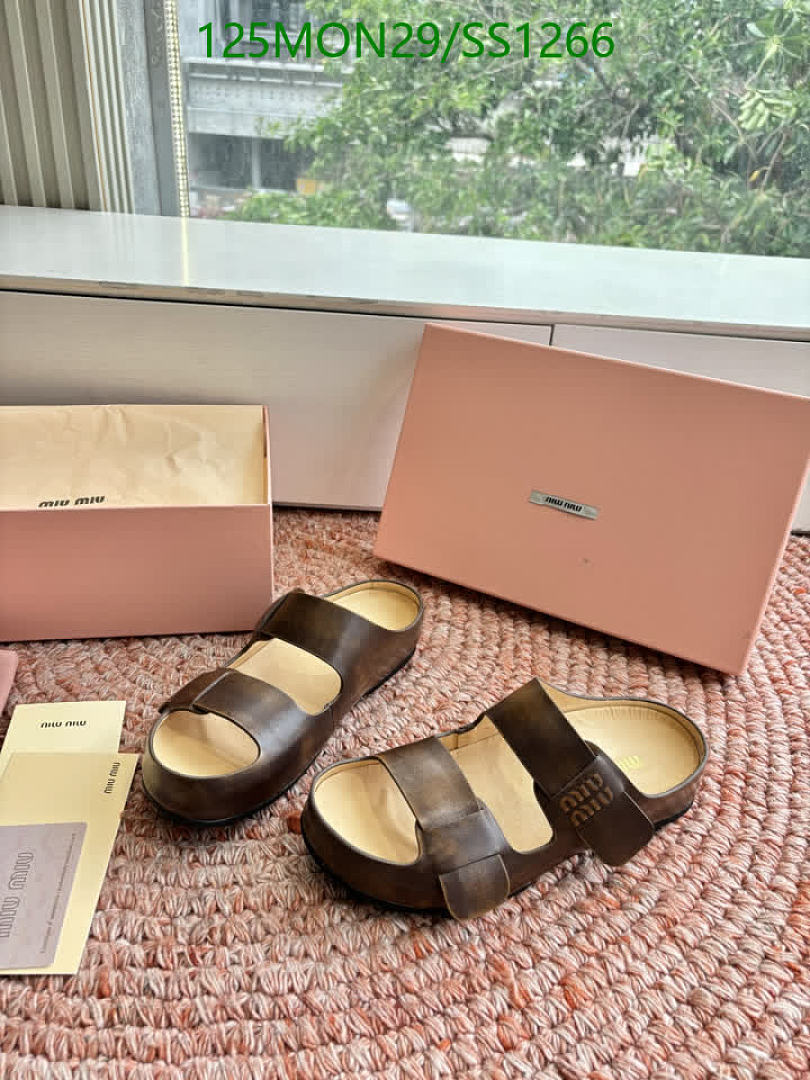 Miu Miu-Women Shoes Code: SS1266 $: 125USD