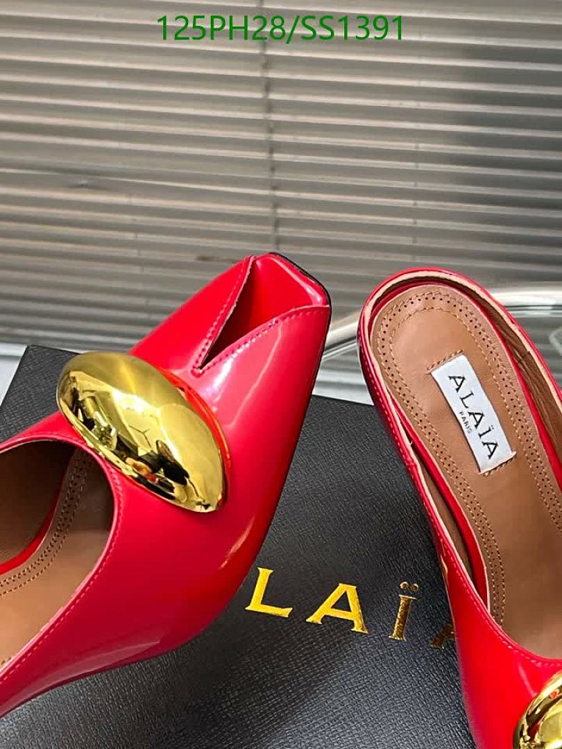 Alaia-Women Shoes Code: SS1391 $: 125USD