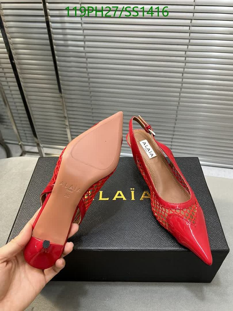 Alaia-Women Shoes Code: SS1416 $: 119USD