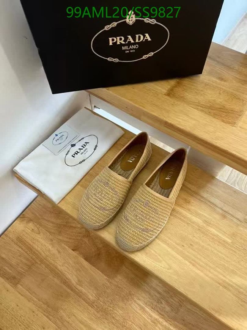 Prada-Women Shoes Code: SS9827 $: 99USD