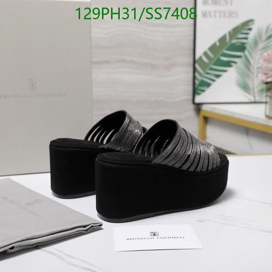 Brunello Cucinelli-Women Shoes Code: SS7408 $: 129USD