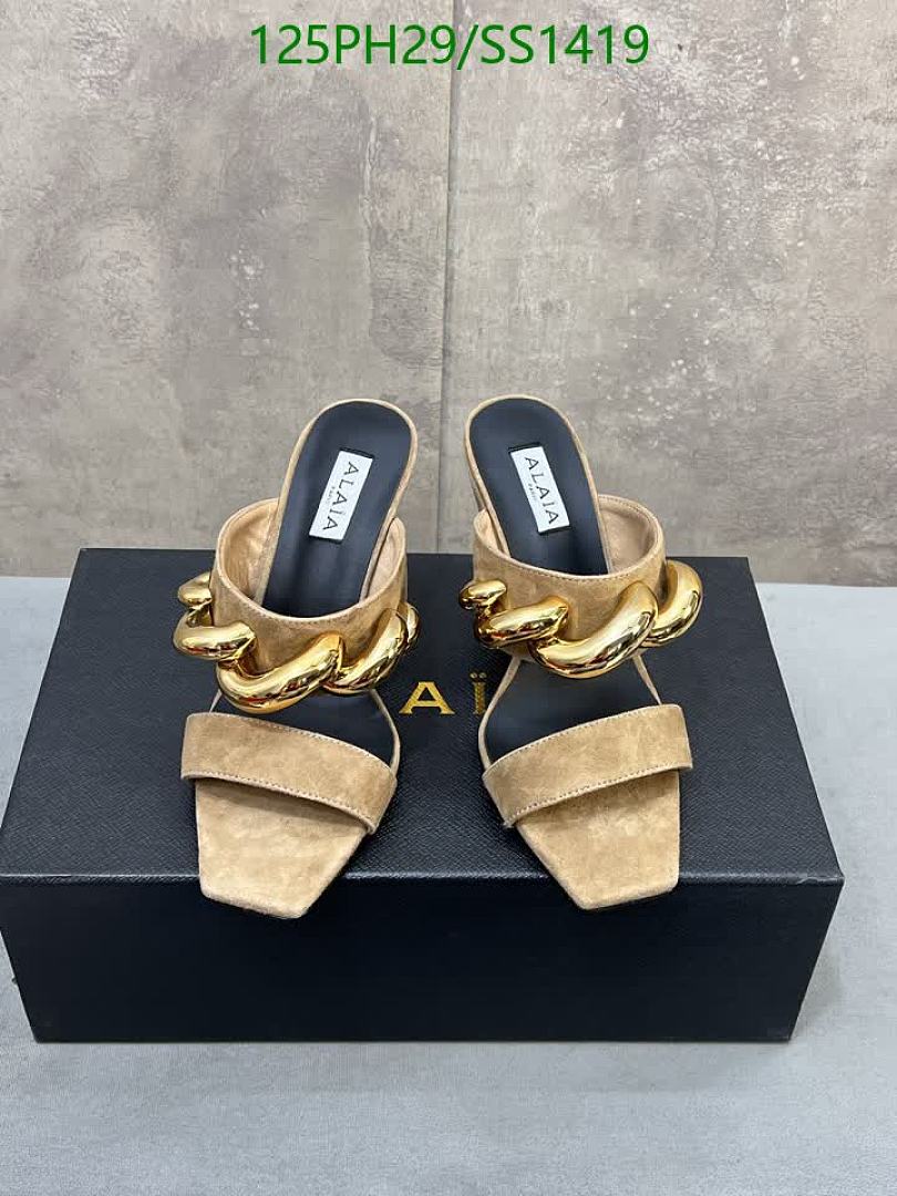 Alaia-Women Shoes Code: SS1419 $: 125USD