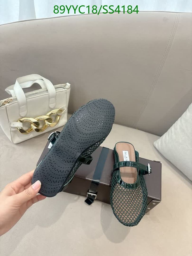 Alaia-Women Shoes Code: SS4184 $: 89USD
