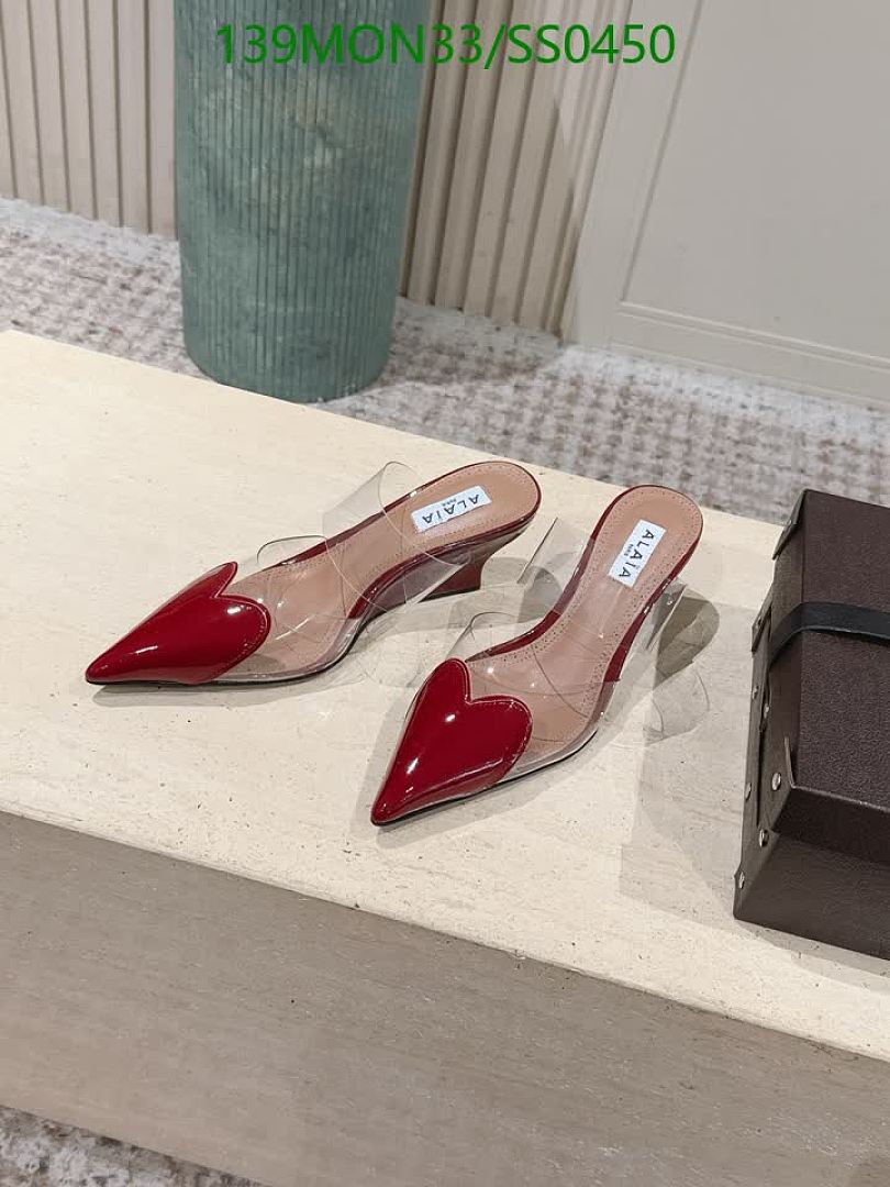 Alaia-Women Shoes Code: SS0450 $: 139USD