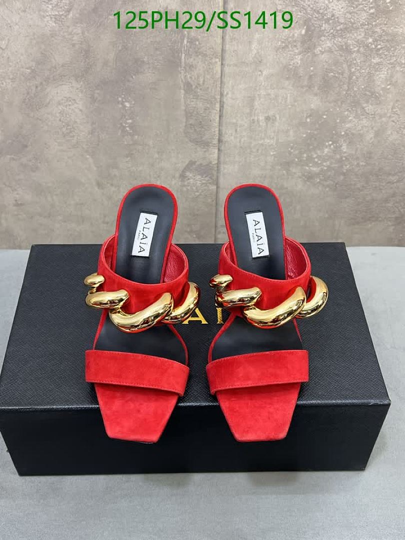 Alaia-Women Shoes Code: SS1419 $: 125USD