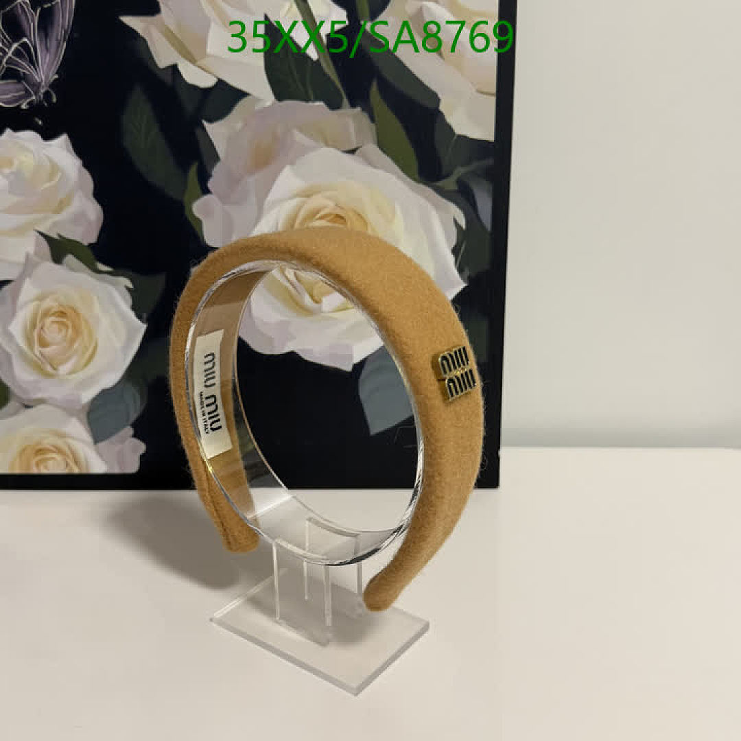 MIU MIU-Headband Code: SA8769 $: 35USD