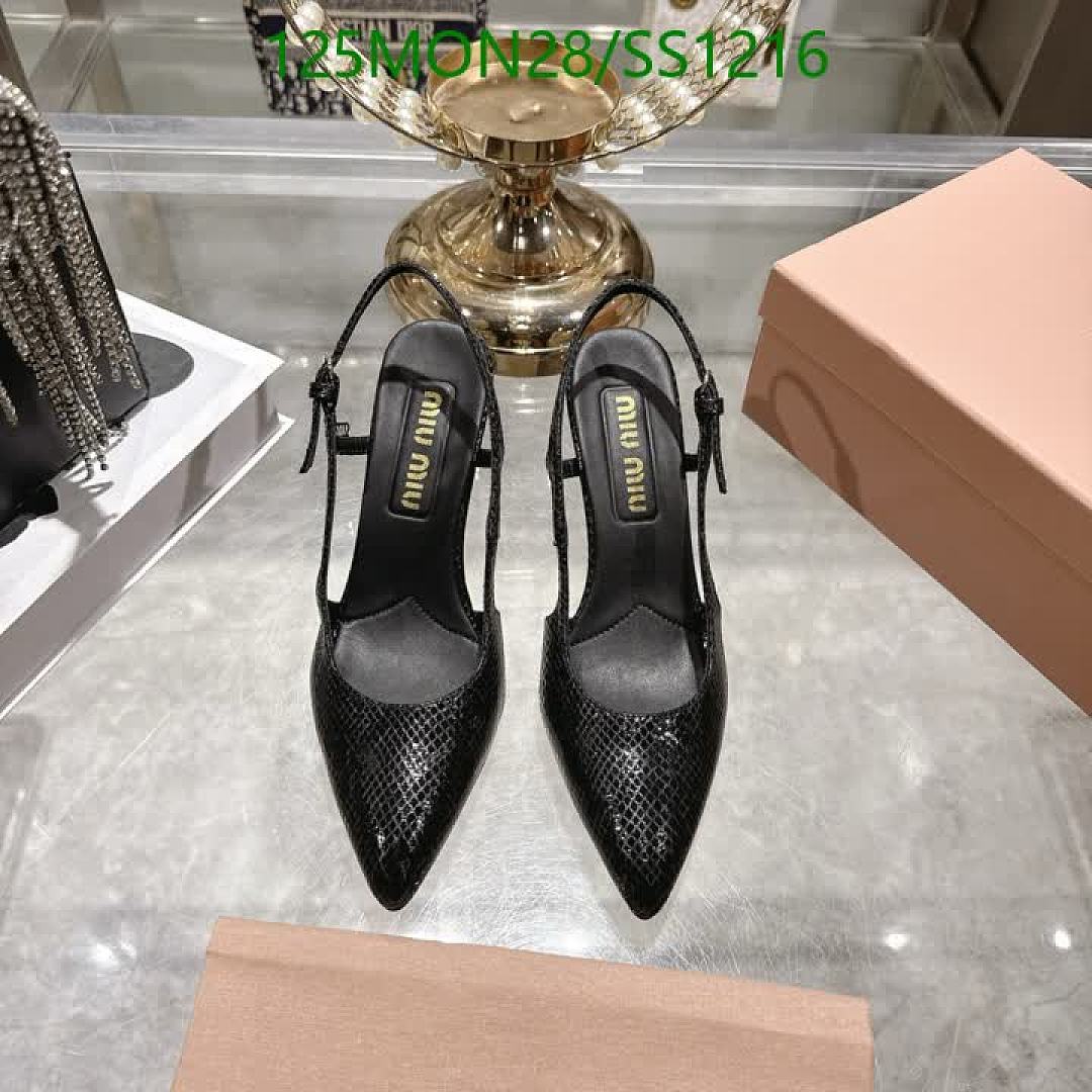 Miu Miu-Women Shoes Code: SS1216 $: 125USD