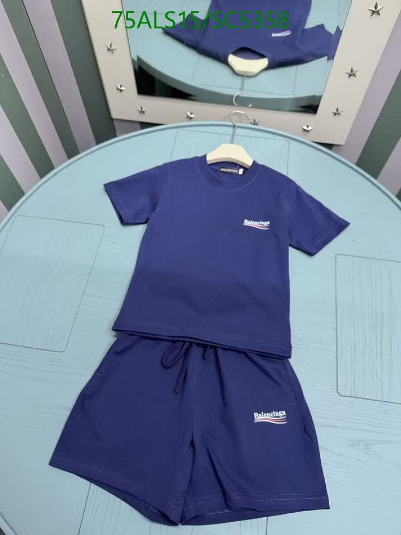 Balenciaga-Kids Clothing Code: SC5358 $: 75USD