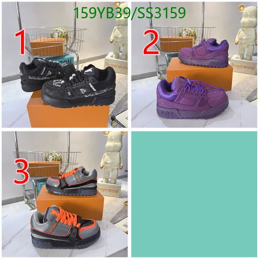 LV-Men shoes Code: SS3159 $: 159USD