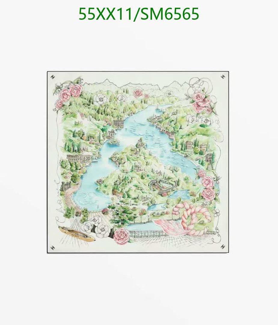 Chanel-Scarf Code: SM6565 $: 55USD
