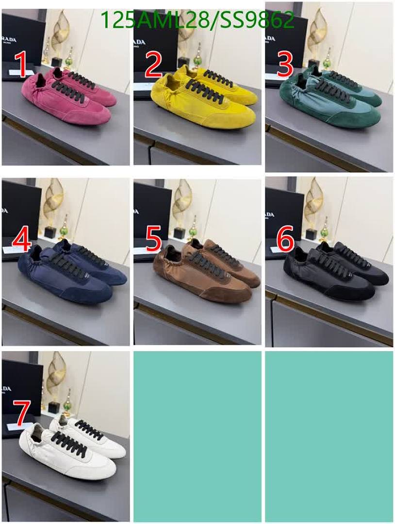 Prada-Men shoes Code: SS9862 $: 125USD