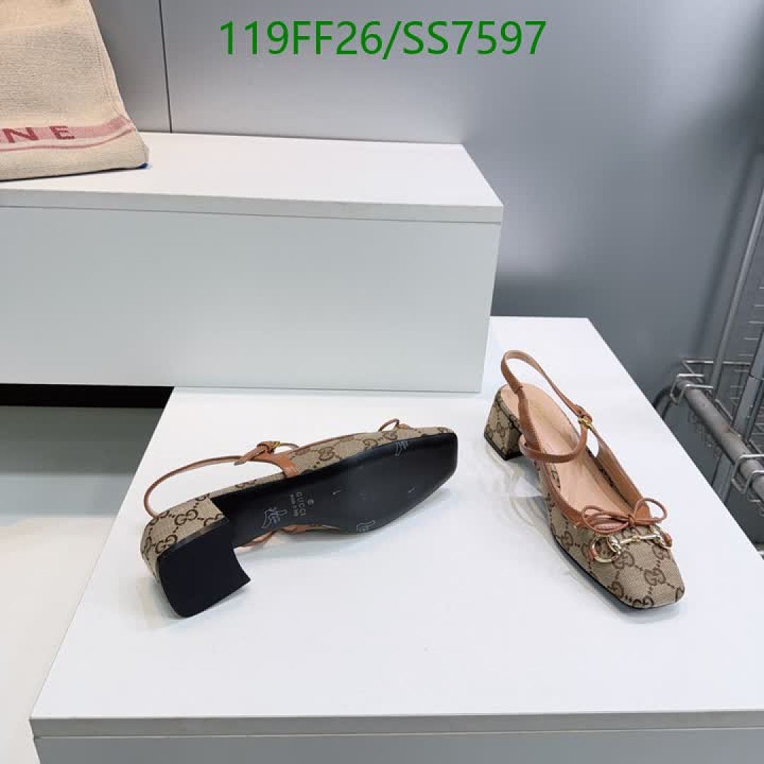 Gucci-Women Shoes Code: SS7597 $: 119USD