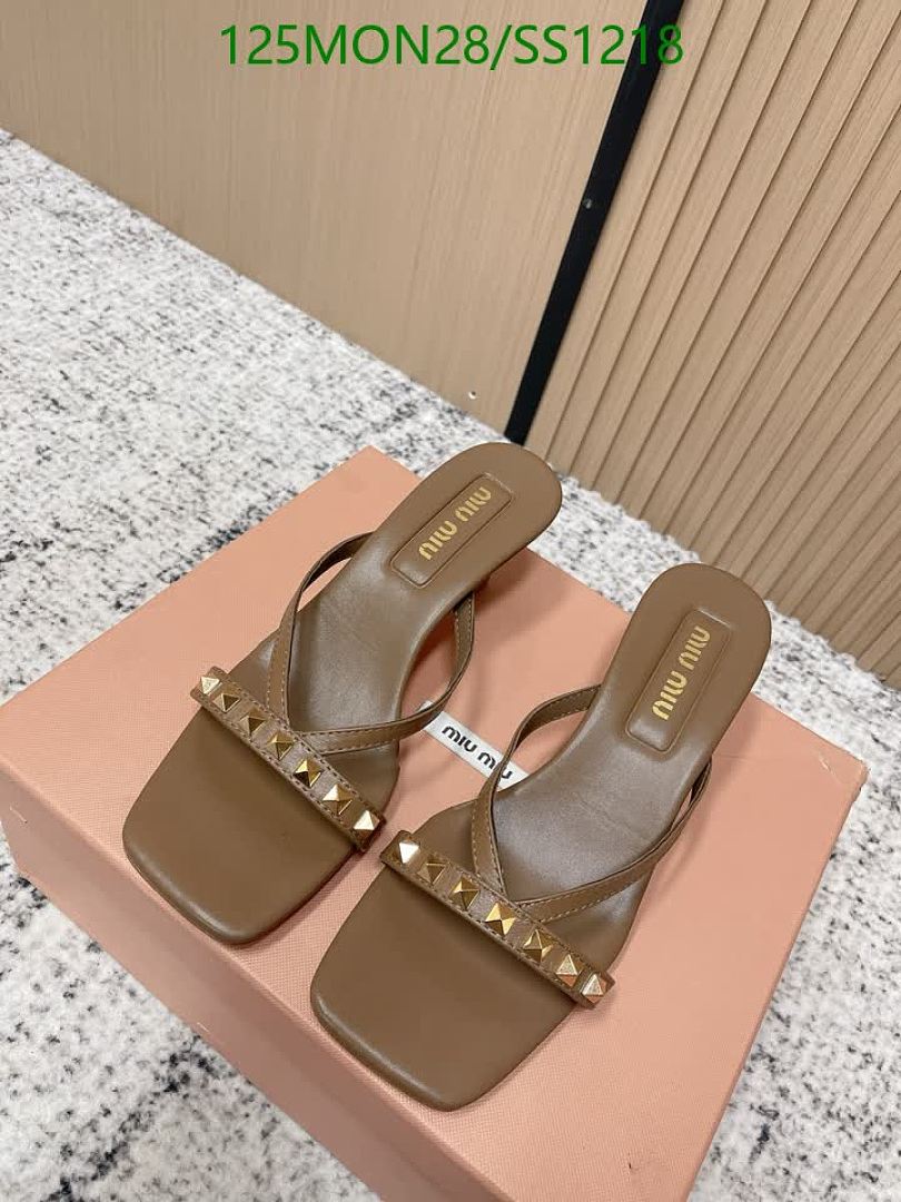 Miu Miu-Women Shoes Code: SS1218 $: 125USD