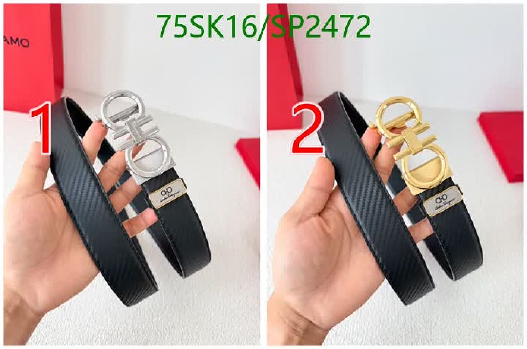 Ferragamo-Belts Code: SP2472 $: 75USD