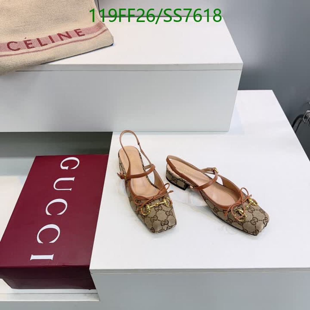 Gucci-Women Shoes Code: SS7618 $: 119USD