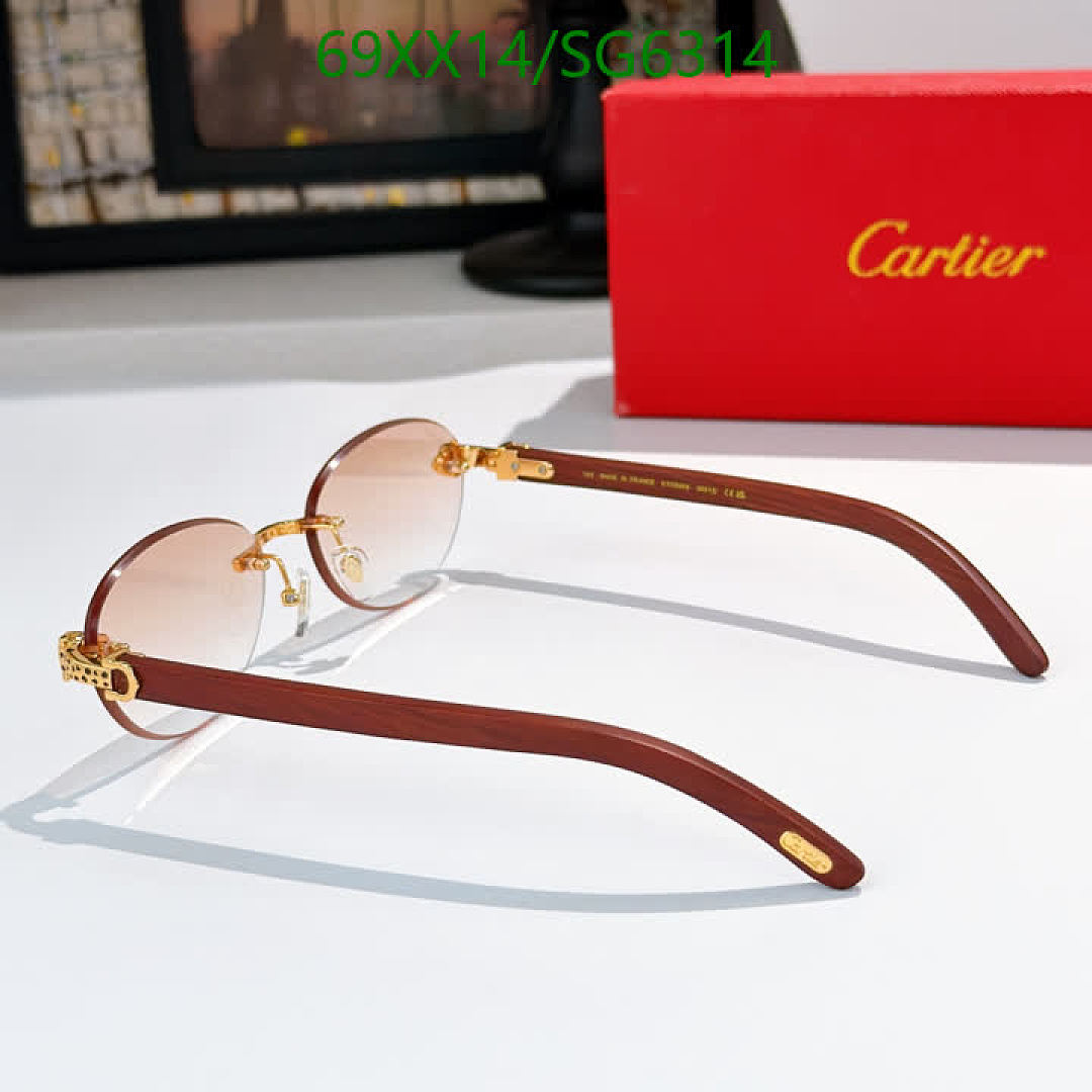 Cartier-Glasses Code: SG6314 $: 69USD