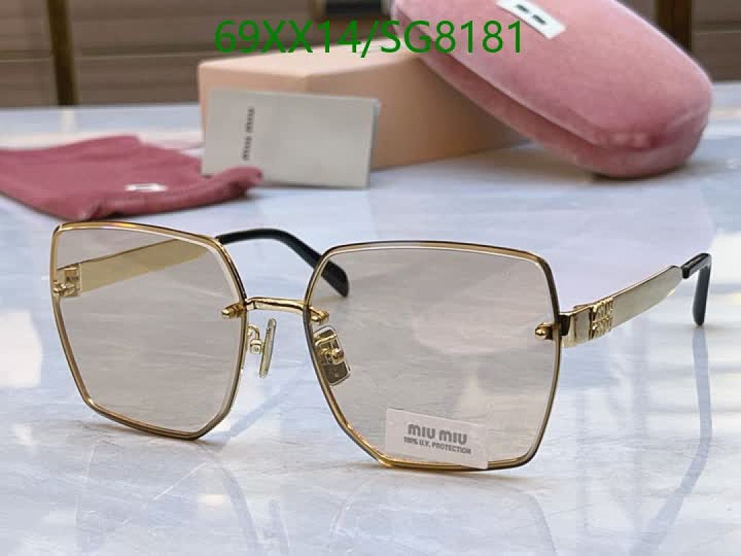 Miu Miu-Glasses Code: SG8181 $: 69USD