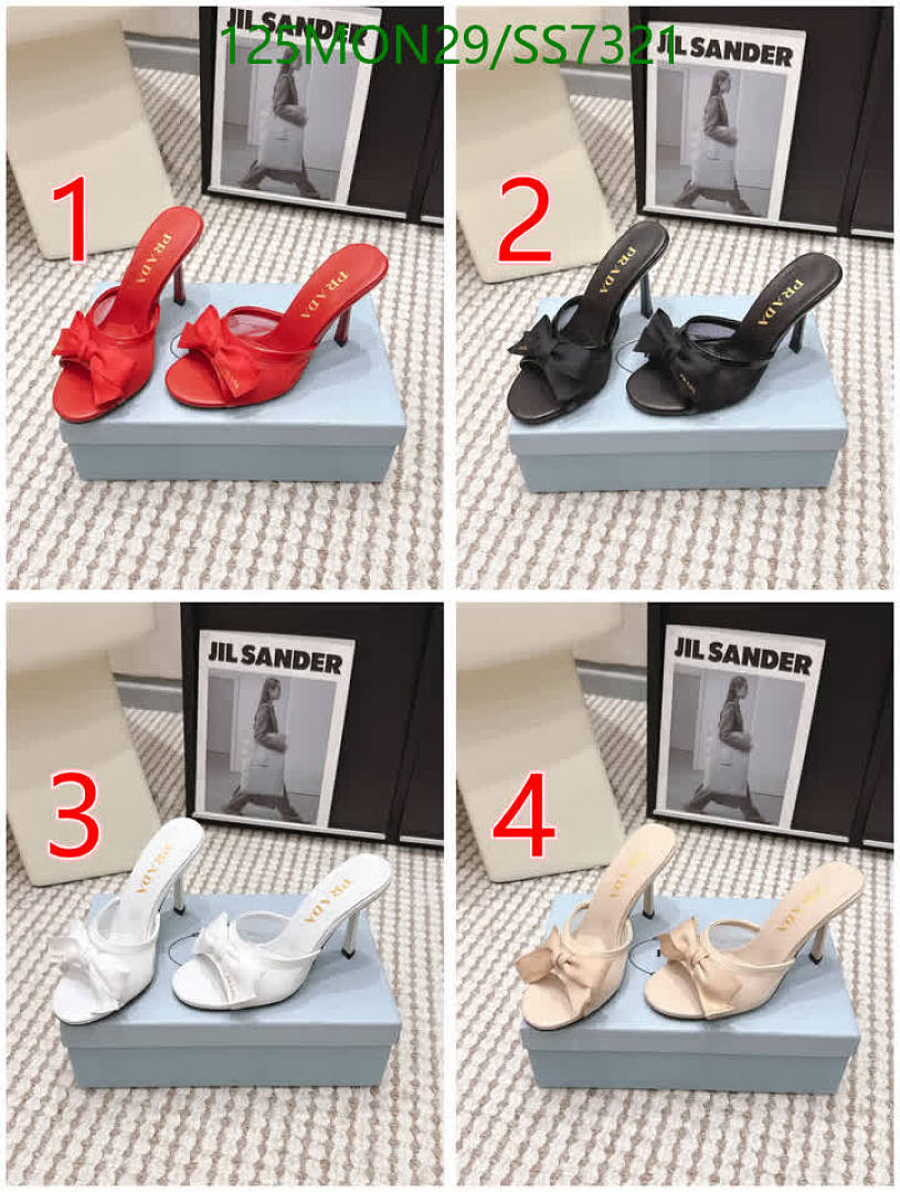 Prada-Women Shoes Code: SS7321 $: 125USD