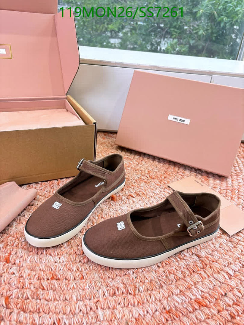 Miu Miu-Women Shoes Code: SS7261 $: 119USD