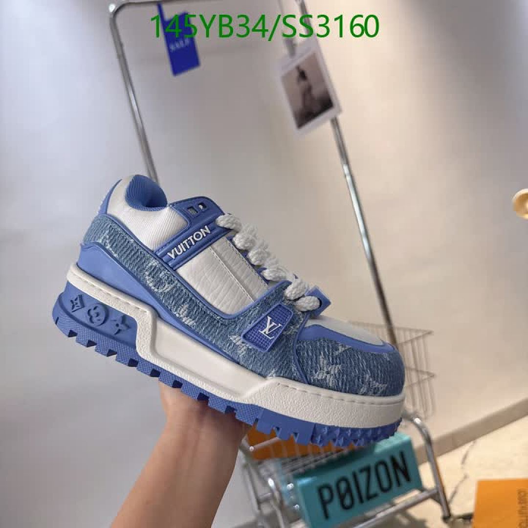 LV-Men shoes Code: SS3160 $: 145USD