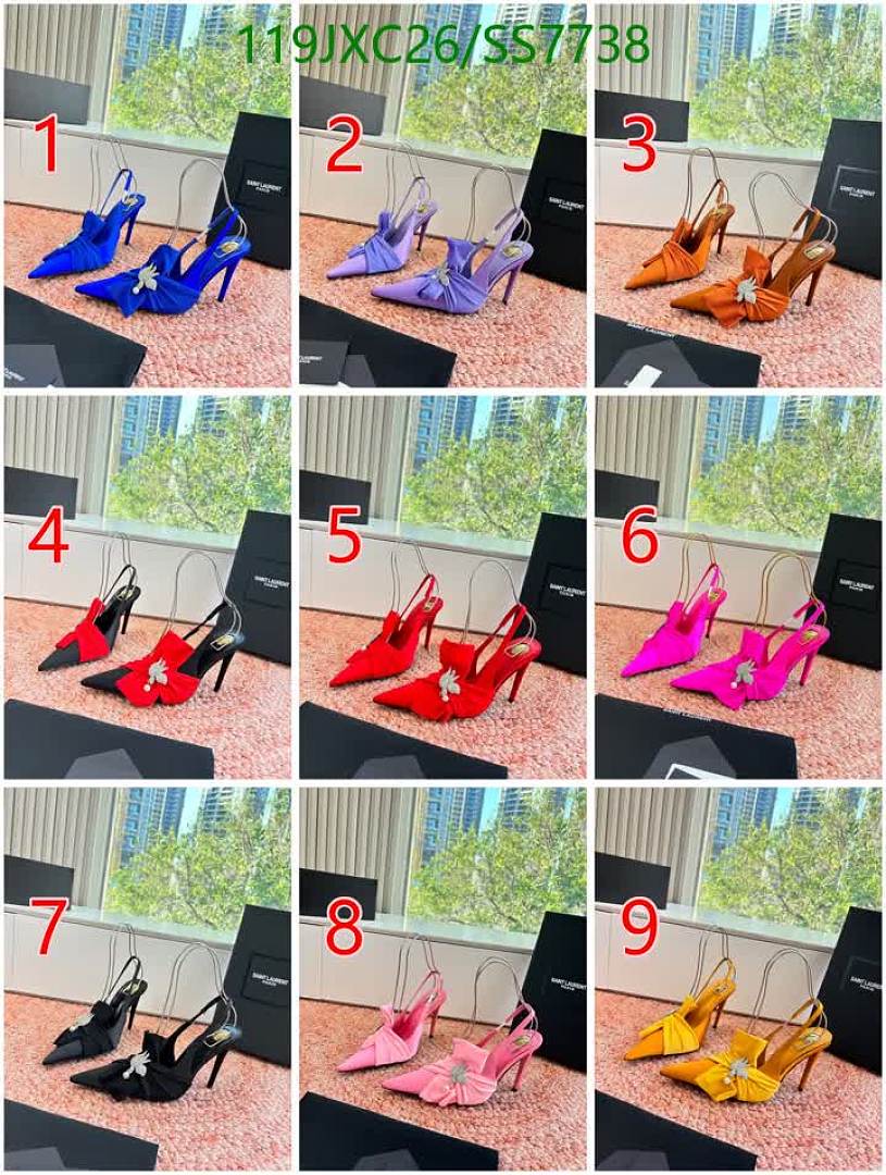 YSL-Women Shoes Code: SS7738 $: 119USD