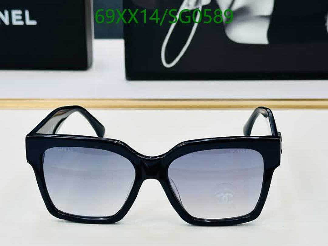 Chanel-Glasses Code: SG0589 $: 69USD