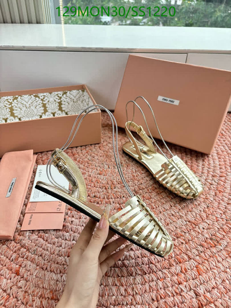 Miu Miu-Women Shoes Code: SS1220 $: 129USD