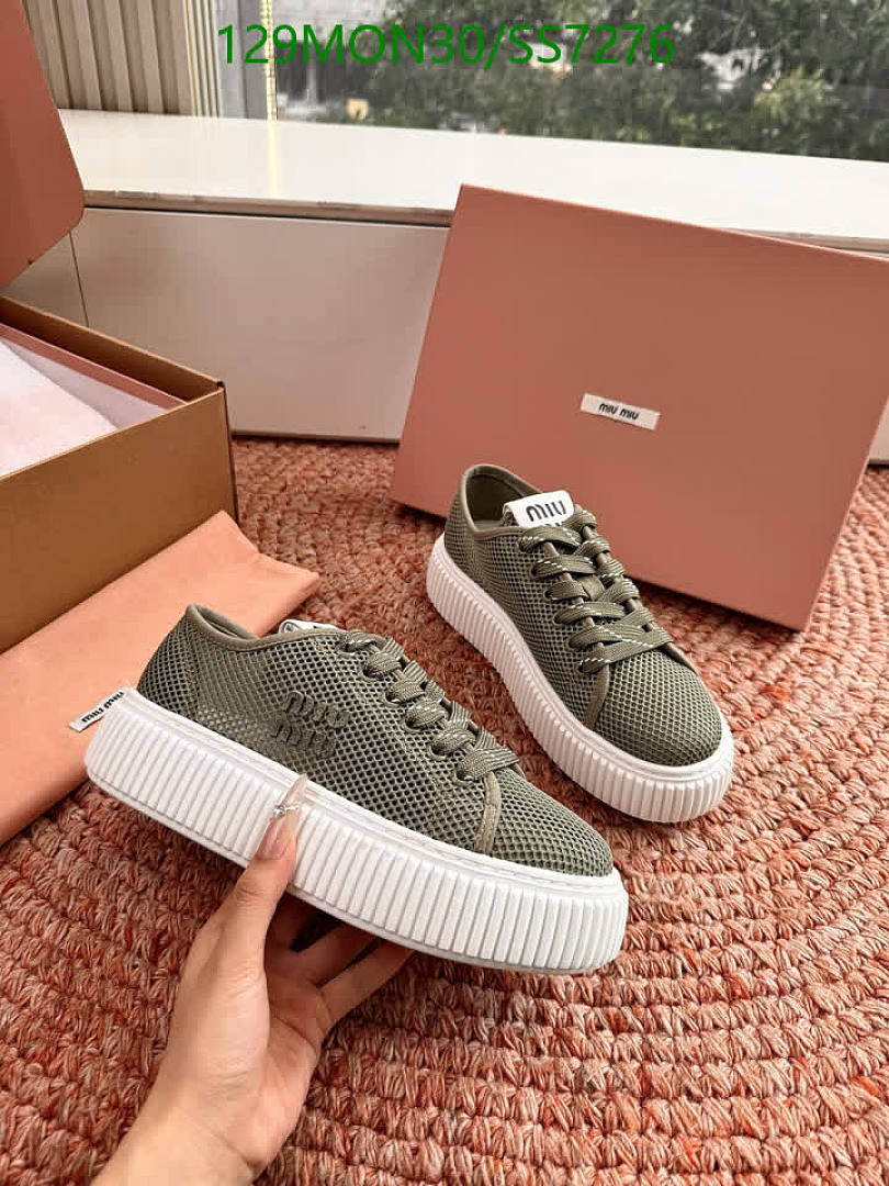 Miu Miu-Women Shoes Code: SS7276 $: 129USD