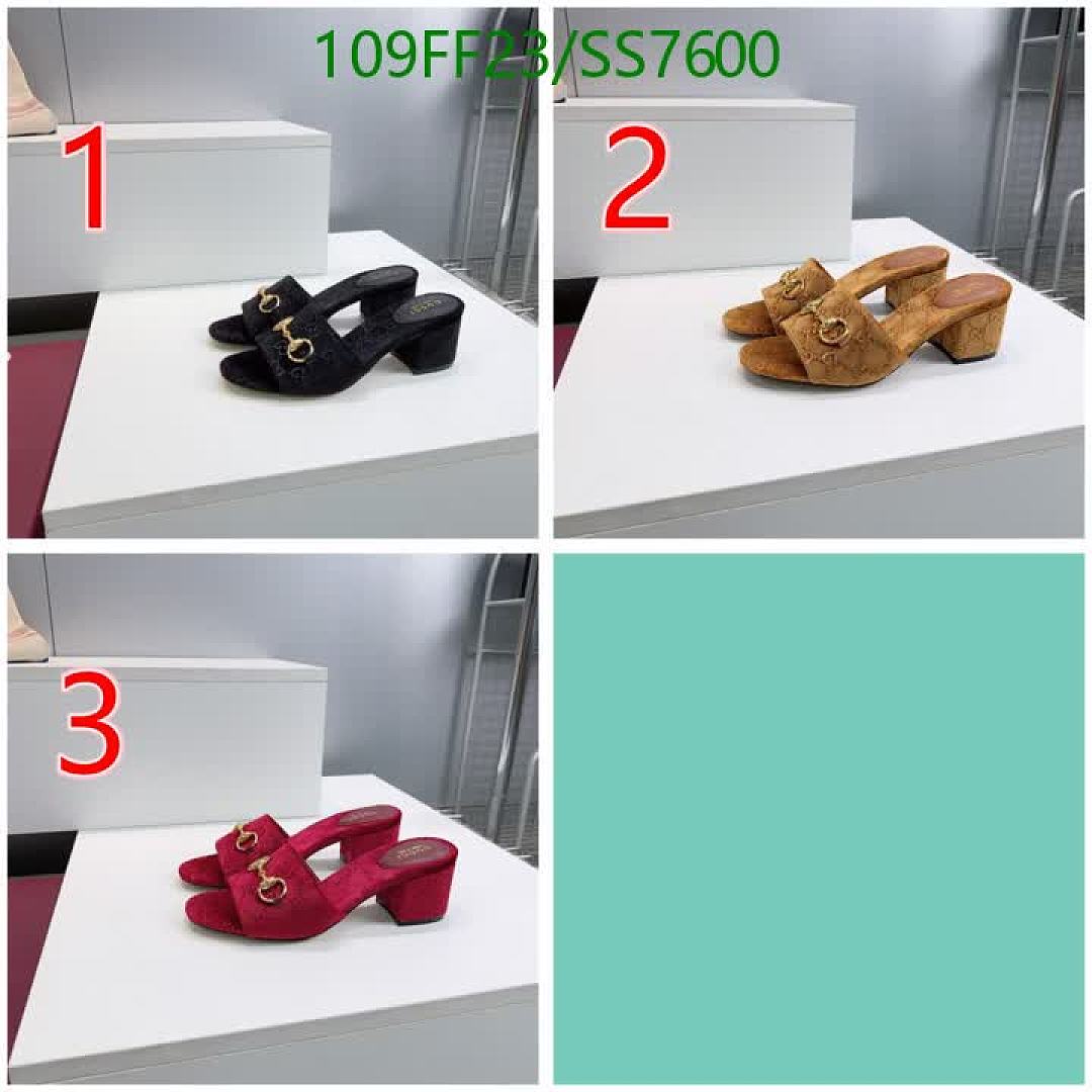 Gucci-Women Shoes Code: SS7600 $: 109USD
