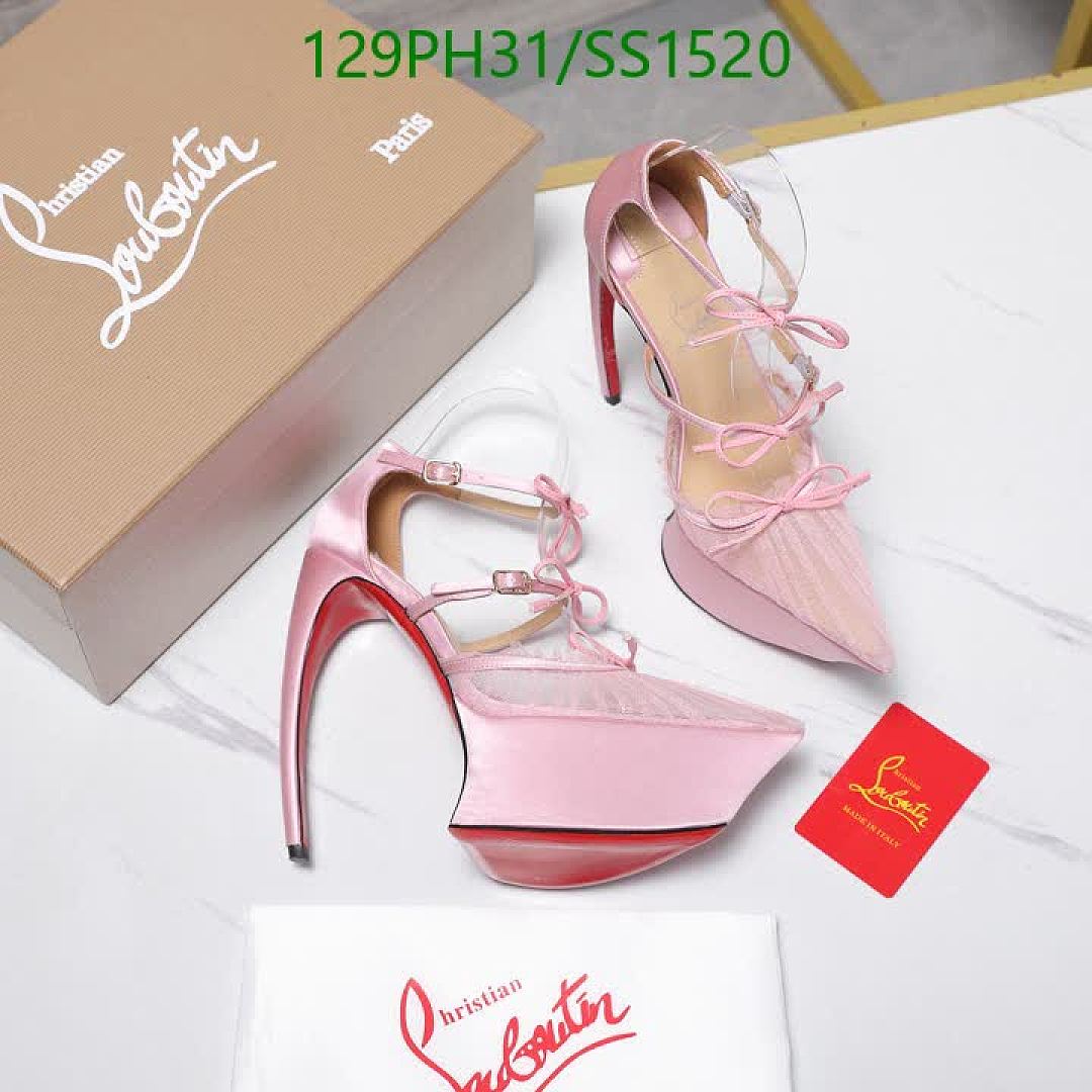 Christian Louboutin-Women Shoes Code: SS1520 $: 129USD