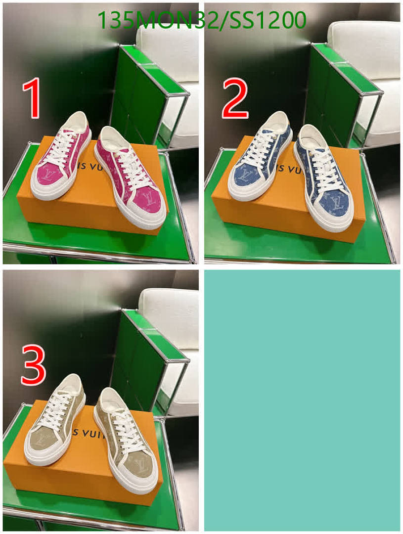 LV-Women Shoes Code: SS1200 $: 135USD