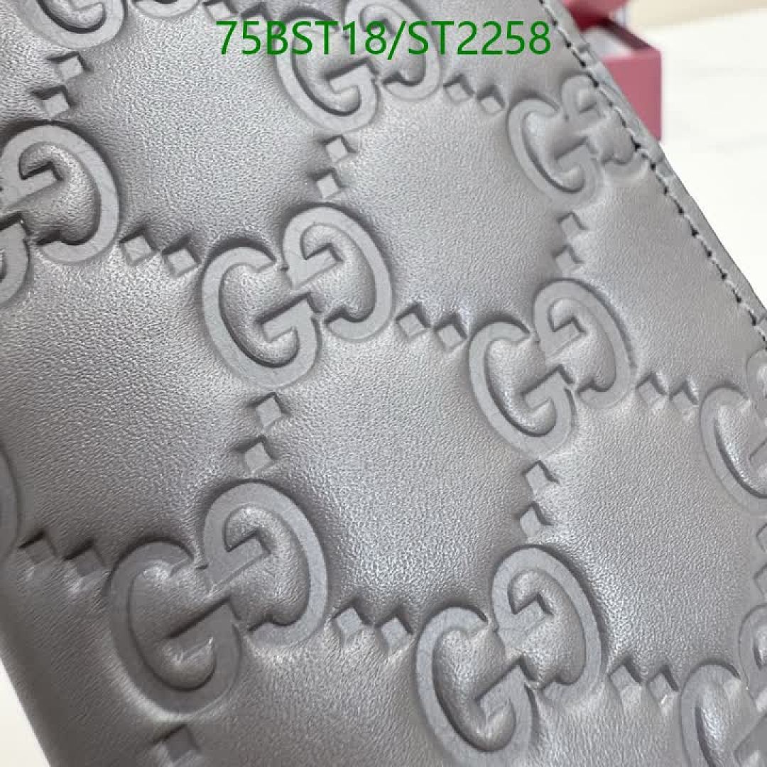 Gucci-Wallet Mirror Quality Code: ST2258 $: 75USD