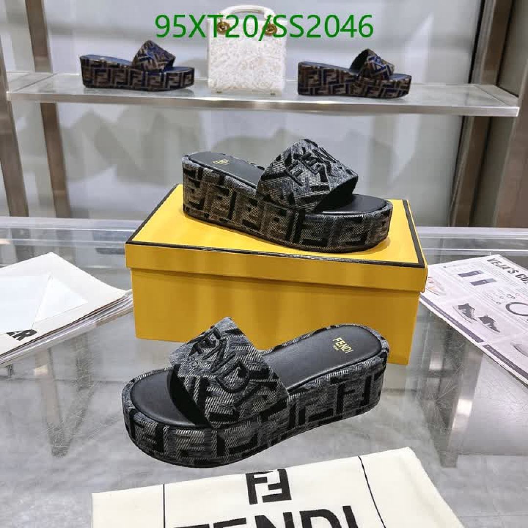 Fendi-Women Shoes Code: SS2046 $: 95USD
