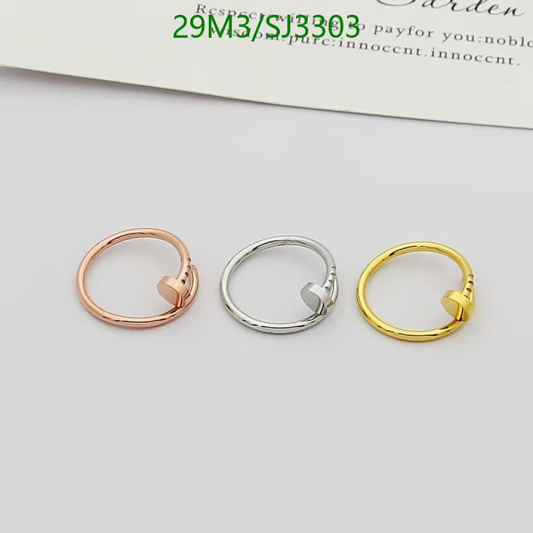 Cartier-Jewelry Code: SJ3303 $: 29USD