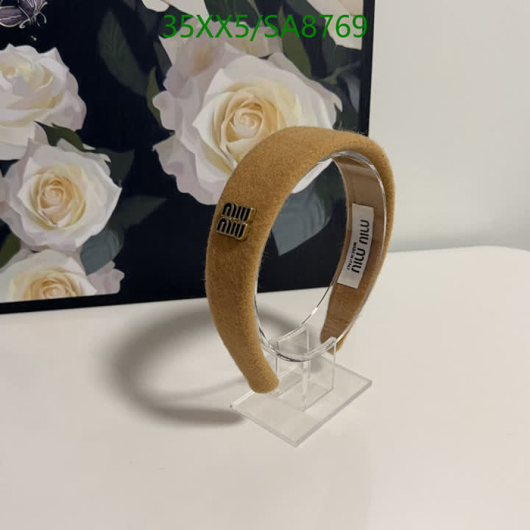 MIU MIU-Headband Code: SA8769 $: 35USD