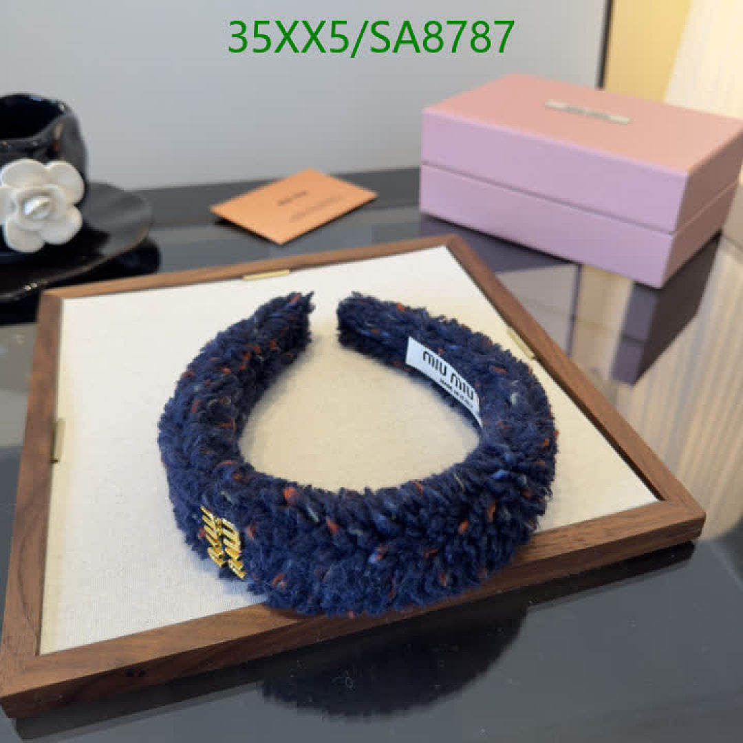 MIU MIU-Headband Code: SA8787 $: 35USD