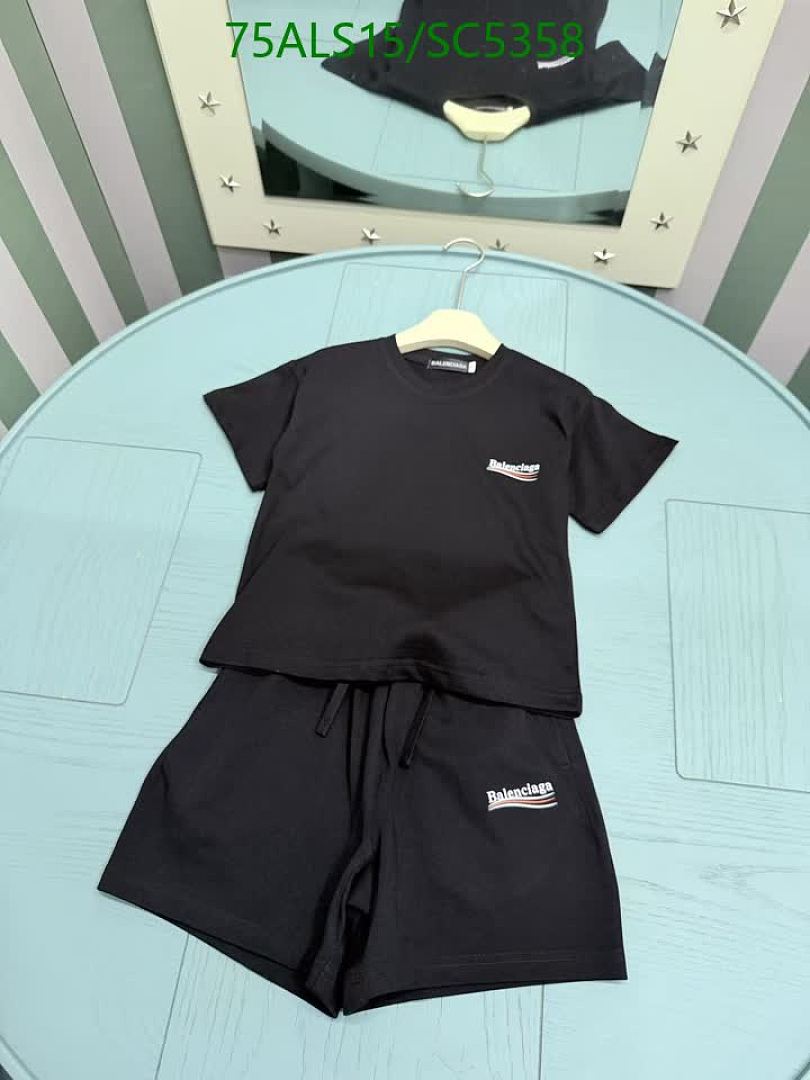 Balenciaga-Kids Clothing Code: SC5358 $: 75USD