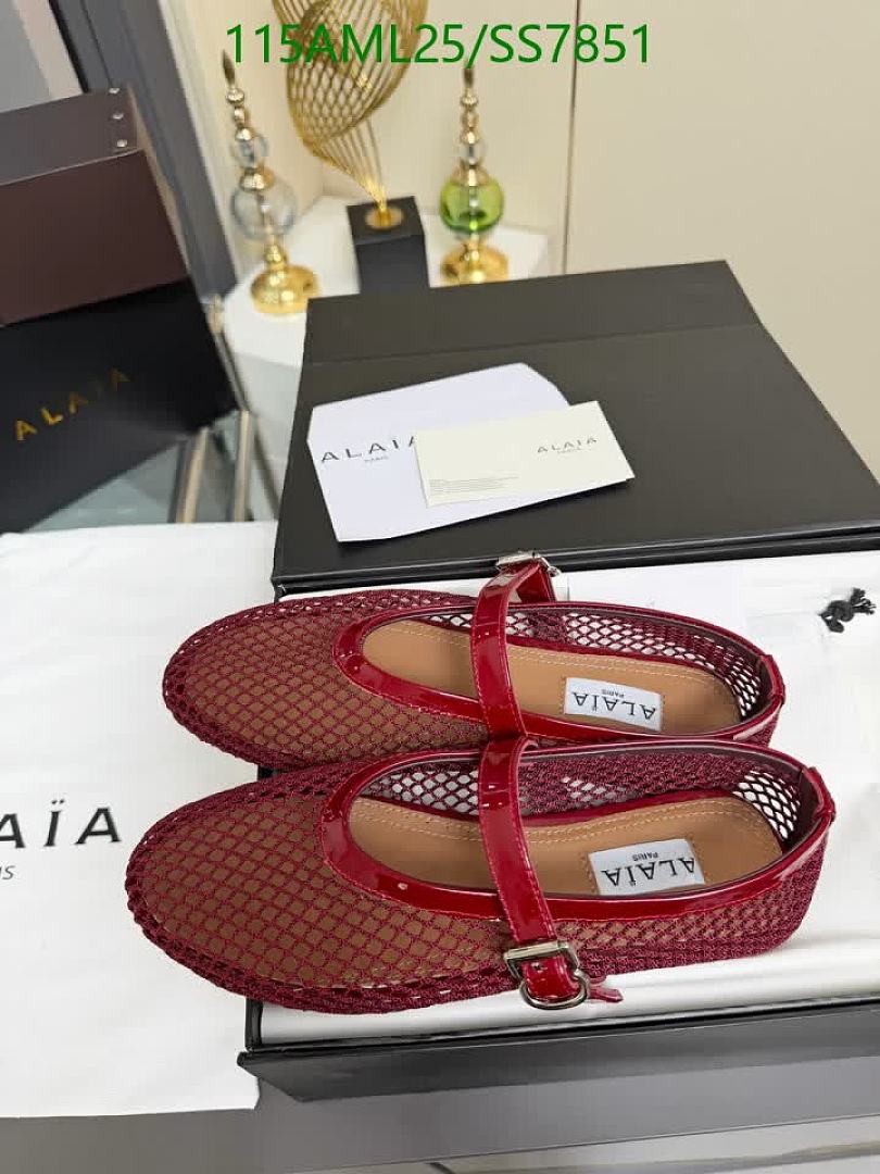 Alaia-Women Shoes Code: SS7851 $: 115USD