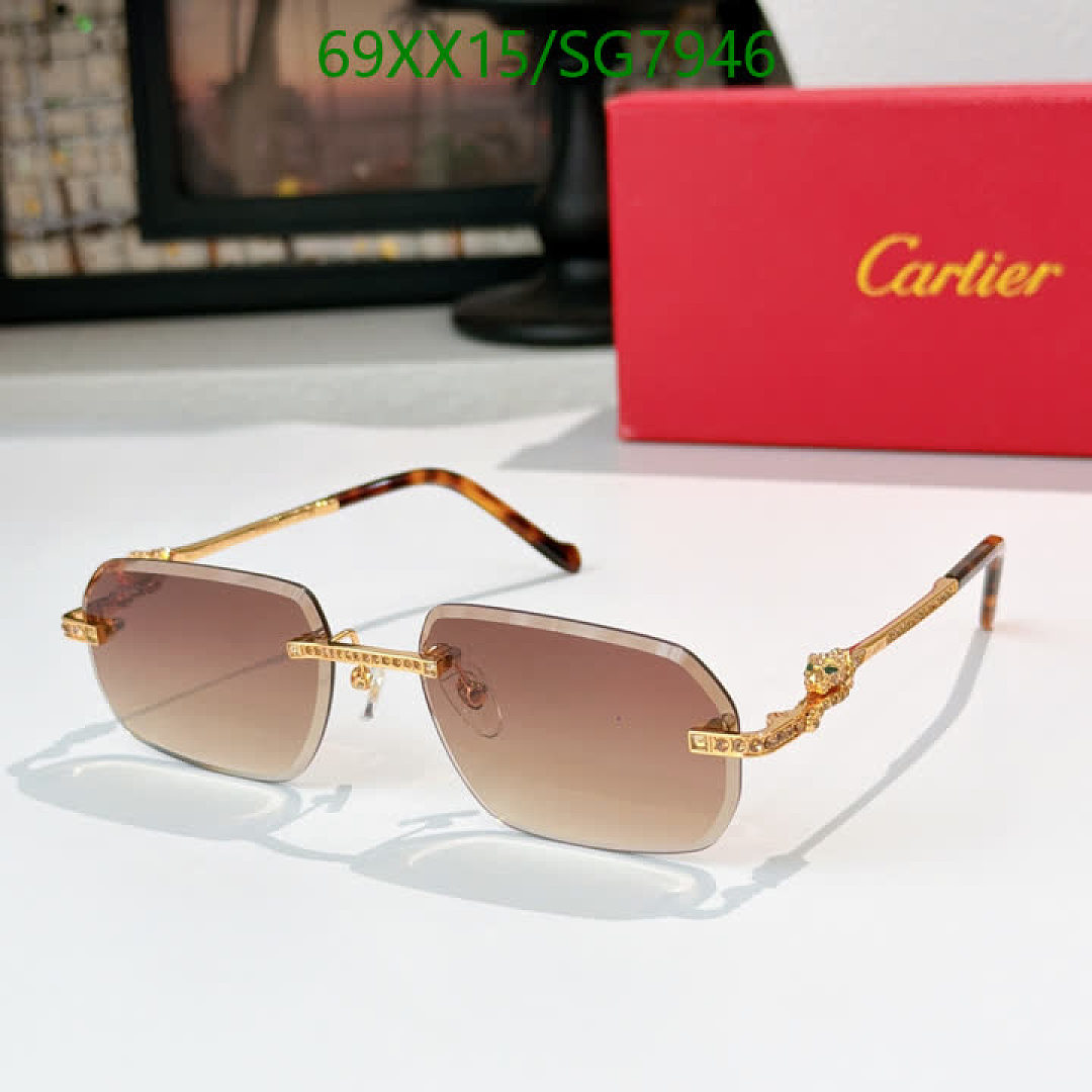 Cartier-Glasses Code: SG7946 $: 69USD