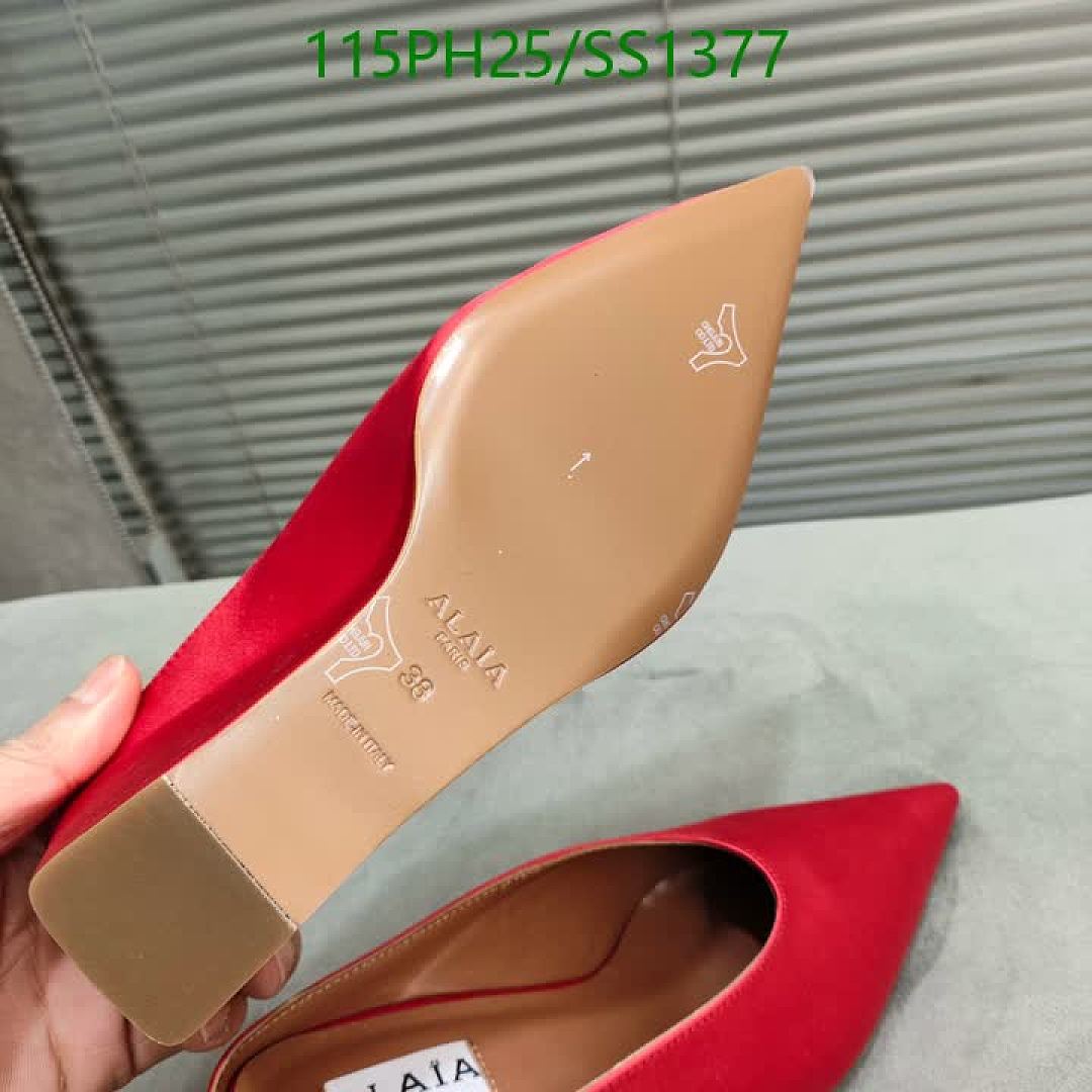 Alaia-Women Shoes Code: SS1377 $: 115USD