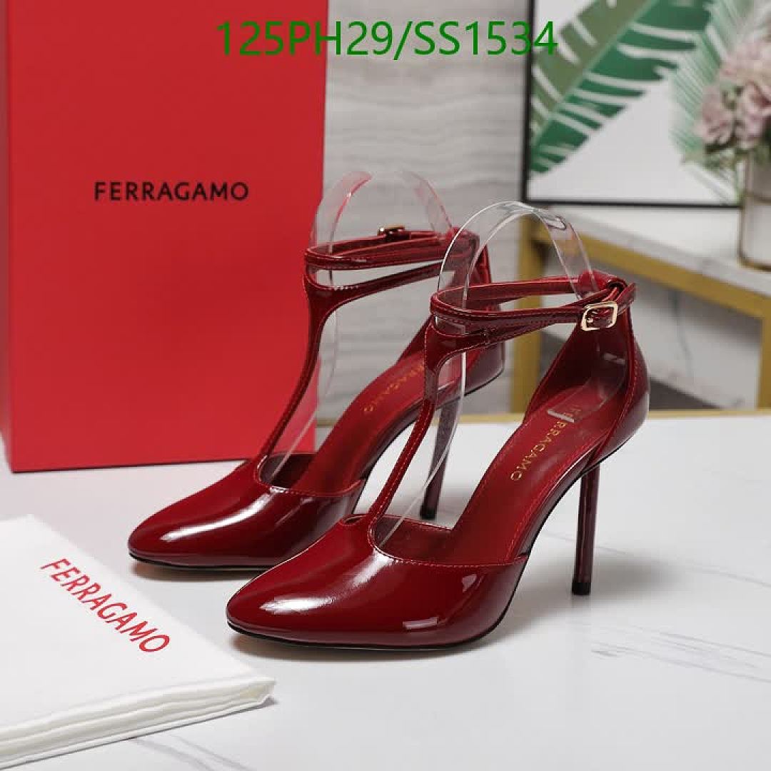 Ferragamo-Women Shoes Code: SS1534 $: 125USD