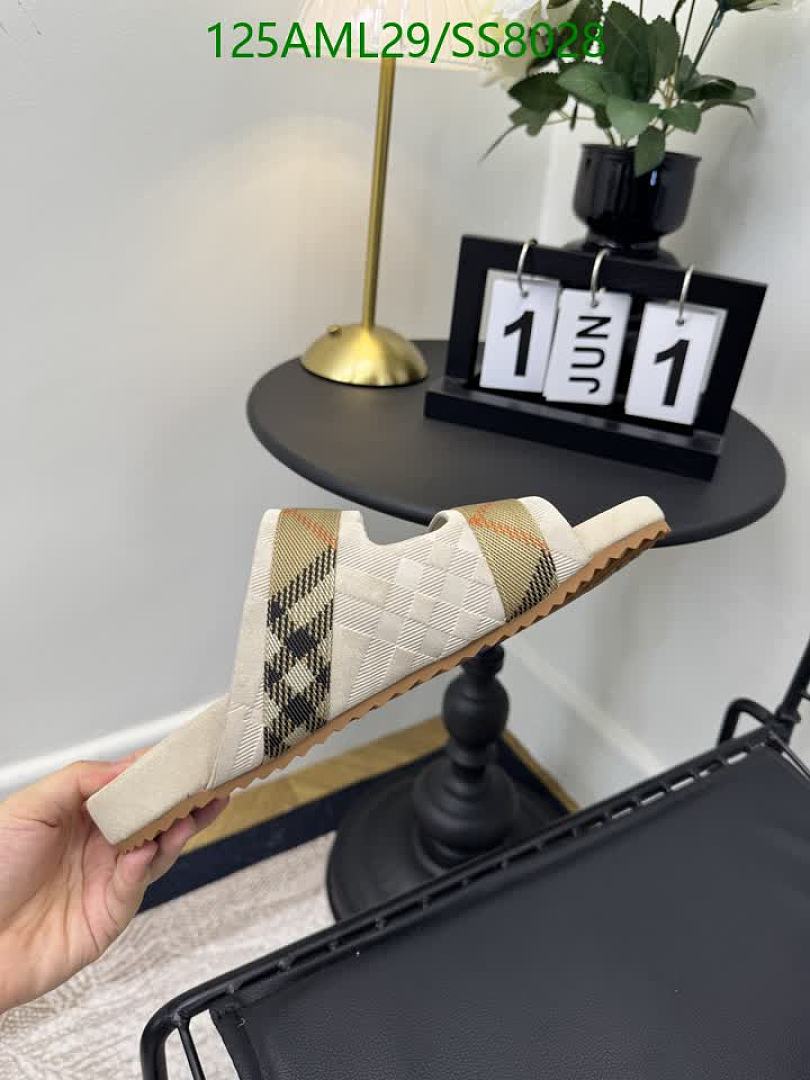 Burberry-Women Shoes Code: SS8028 $: 125USD
