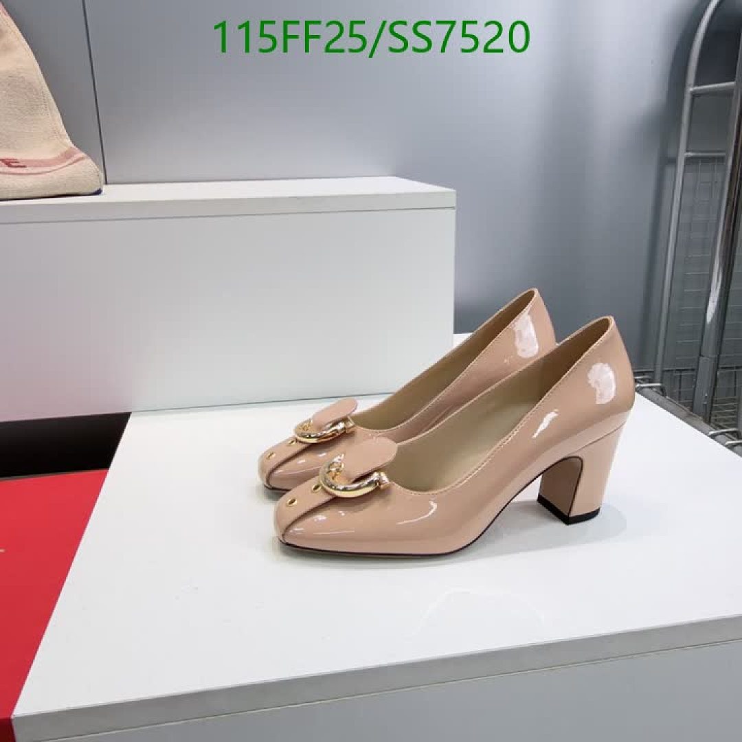 Ferragamo-Women Shoes Code: SS7520 $: 115USD