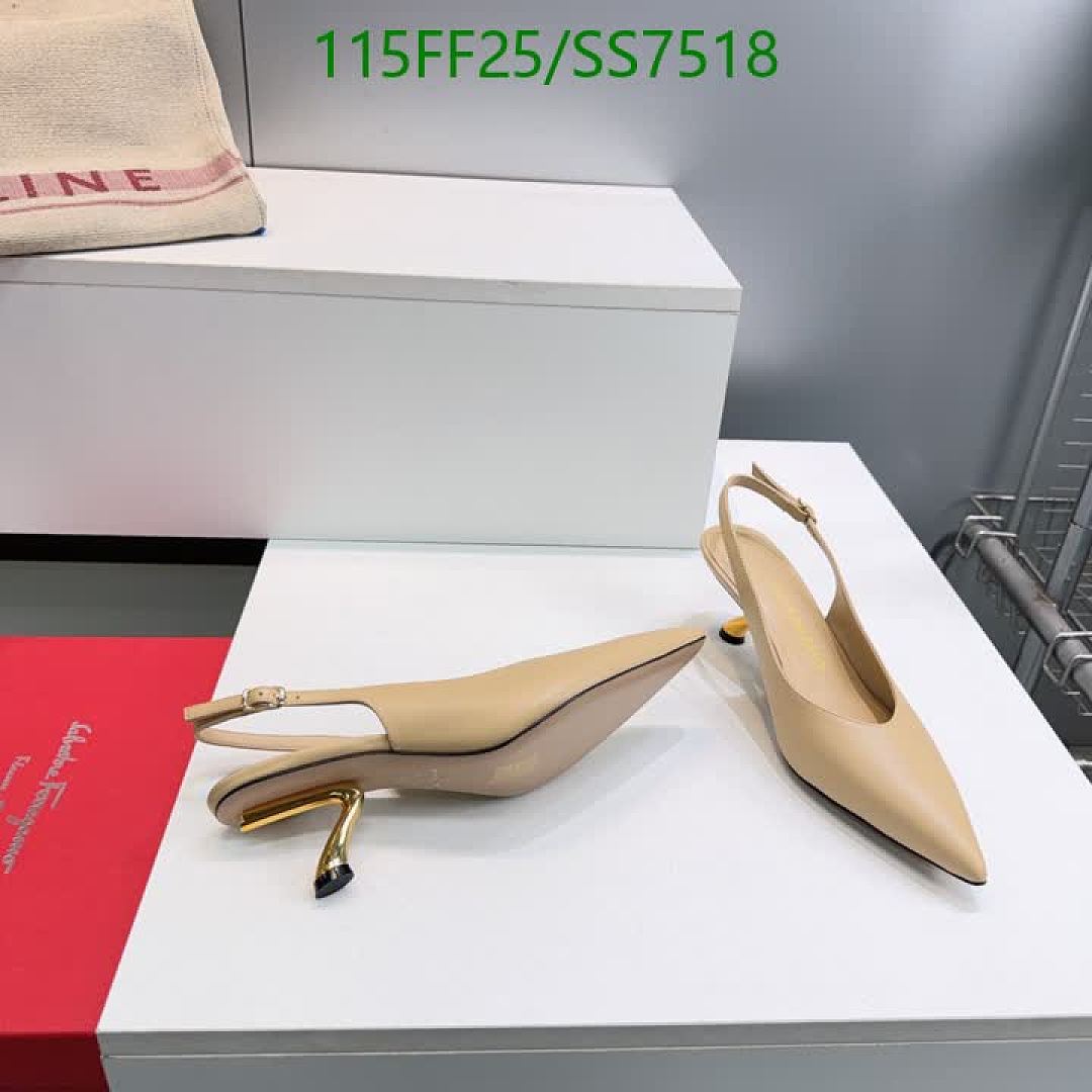 Ferragamo-Women Shoes Code: SS7518 $: 115USD
