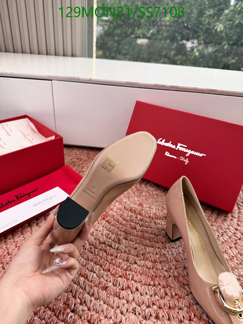 Ferragamo-Women Shoes Code: SS7108 $: 129USD