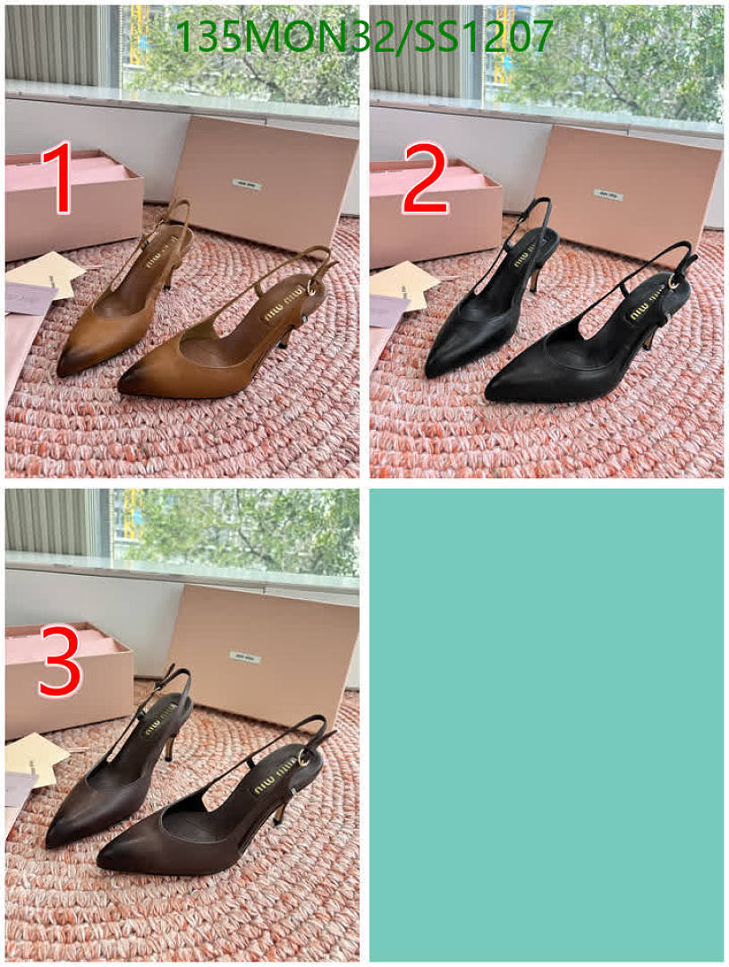 Miu Miu-Women Shoes Code: SS1207 $: 135USD